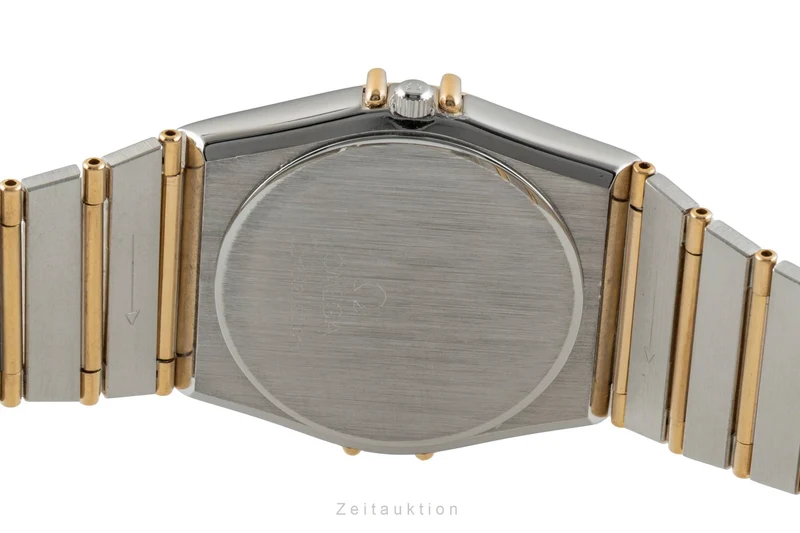 Omega Constellation steel / gold quartz men's watch 396.10.70 , 396.1080 Vintage [2602325]
