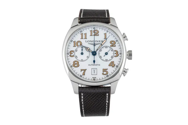 Longines Spirit chronograph steel automatic men's watch L2.705.4.23.2 [2602804]