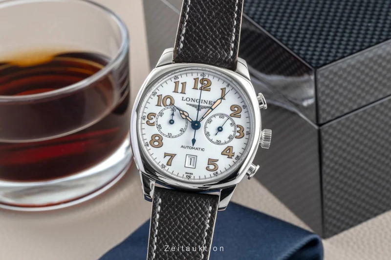 Longines Spirit chronograph steel automatic men's watch L2.705.4.23.2 [2602804]
