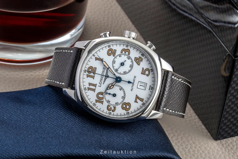 Longines Spirit chronograph steel automatic men's watch L2.705.4.23.2 [2602804]