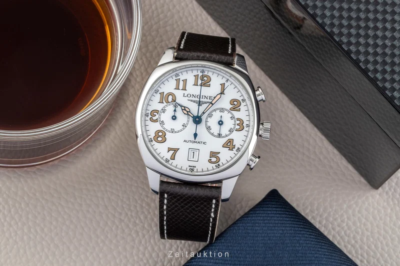 Longines Spirit chronograph steel automatic men's watch L2.705.4.23.2 [2602804]