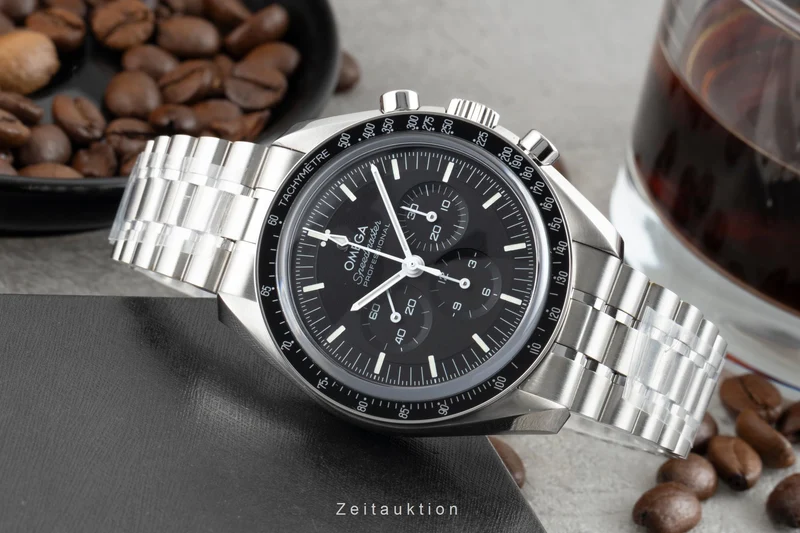 Omega Speedmaster Moonwatch chronograph steel manual winding men's watch 310.30.42.50.01.002 LP: 8700EUR [2603028]