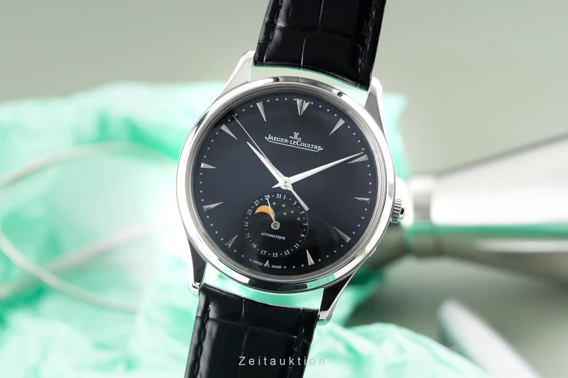Jaeger LeCoultre Master Ultra Thin steel automatic men's watch Q1368470 , 176.8.64.S [2603105]
