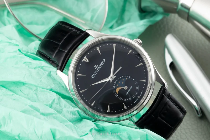 Jaeger LeCoultre Master Ultra Thin steel automatic men's watch Q1368470 , 176.8.64.S [2603105]