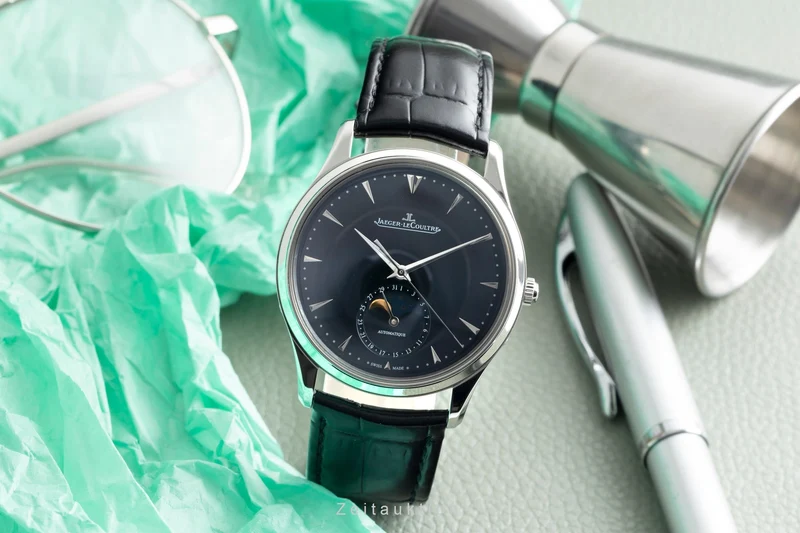 Jaeger LeCoultre Master Ultra Thin steel automatic men's watch Q1368470 , 176.8.64.S [2603105]