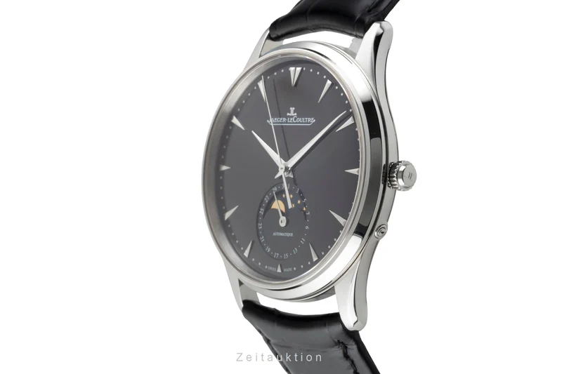 Jaeger LeCoultre Master Ultra Thin steel automatic men's watch Q1368470 , 176.8.64.S [2603105]
