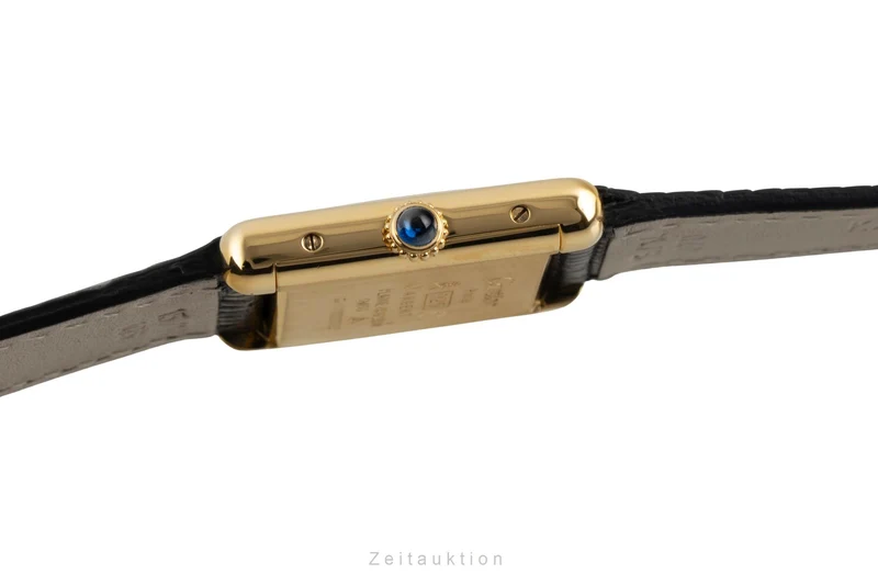 Cartier Tank silver-gilt manual winding women's watch [2602932]