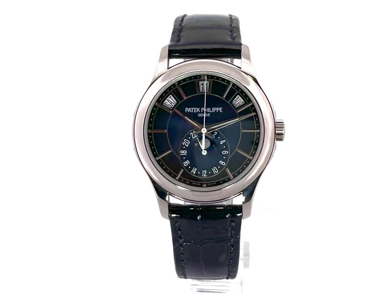 Patek Philippe Complications Annual Calendar Mondphase 5205G-013 aus 2021