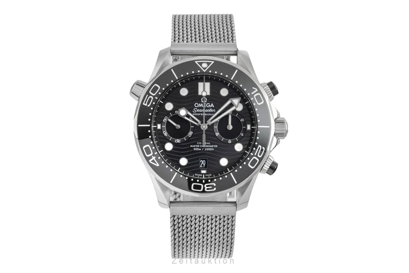 Omega Seamaster chronograph steel automatic men's watch 210.32.44.51.01.001 LP: 9000EUR [2602355]