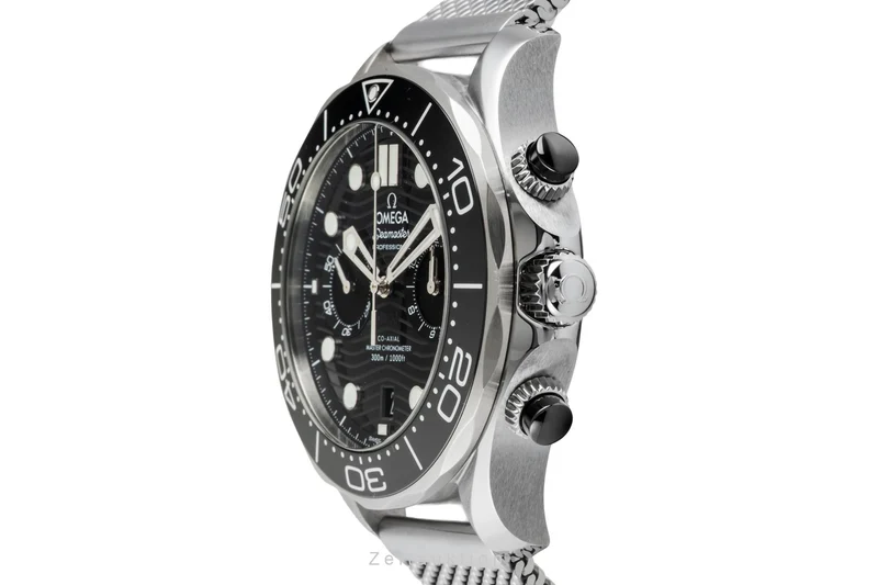Omega Seamaster chronograph steel automatic men's watch 210.32.44.51.01.001 LP: 9000EUR [2602355]