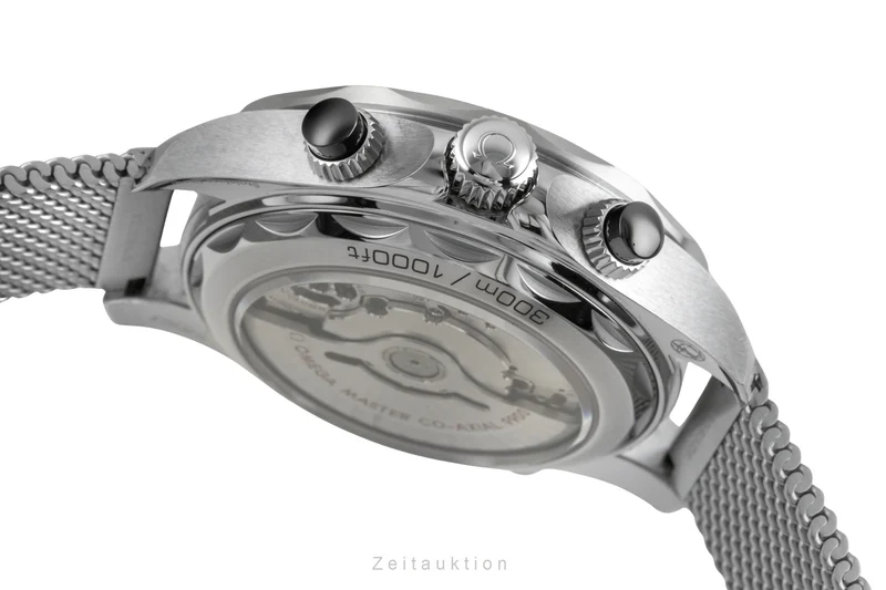 Omega Seamaster chronograph steel automatic men's watch 210.32.44.51.01.001 LP: 9000EUR [2602355]