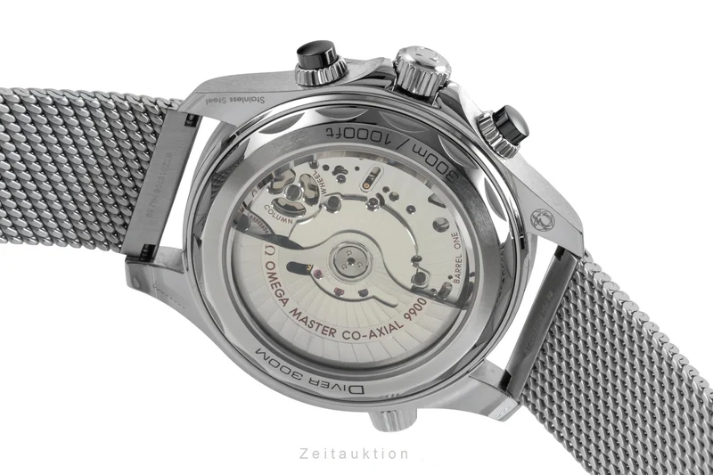 Omega Seamaster chronograph steel automatic men's watch 210.32.44.51.01.001 LP: 9000EUR [2602355]