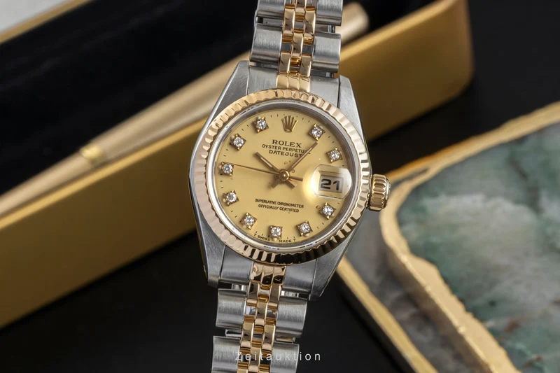 Rolex Lady Datejust steel / gold automatic women's watch 69173 [2602335]