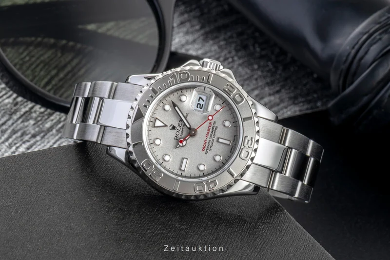 Rolex Yacht-Master steel / platinium automatic women's watch 169622 [2602998]