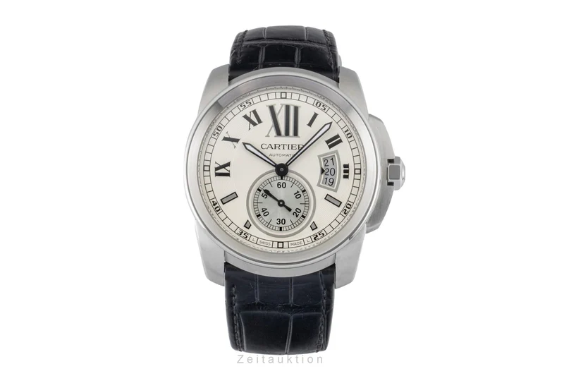 Cartier Calibre de Cartier steel automatic men's watch W7100037 [2600298]