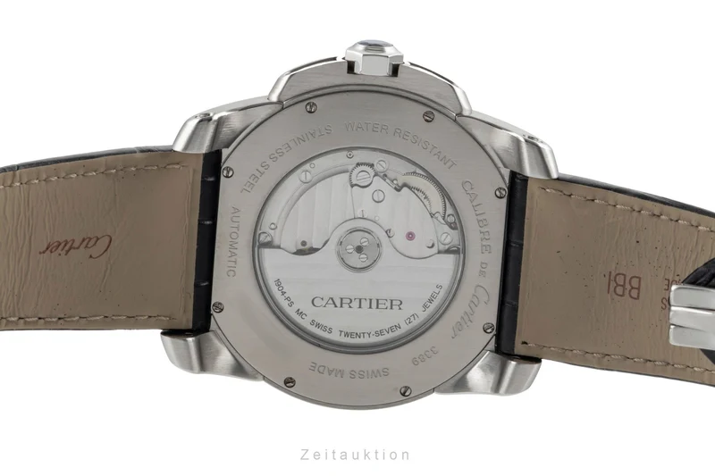Cartier Calibre de Cartier steel automatic men's watch W7100037 [2600298]