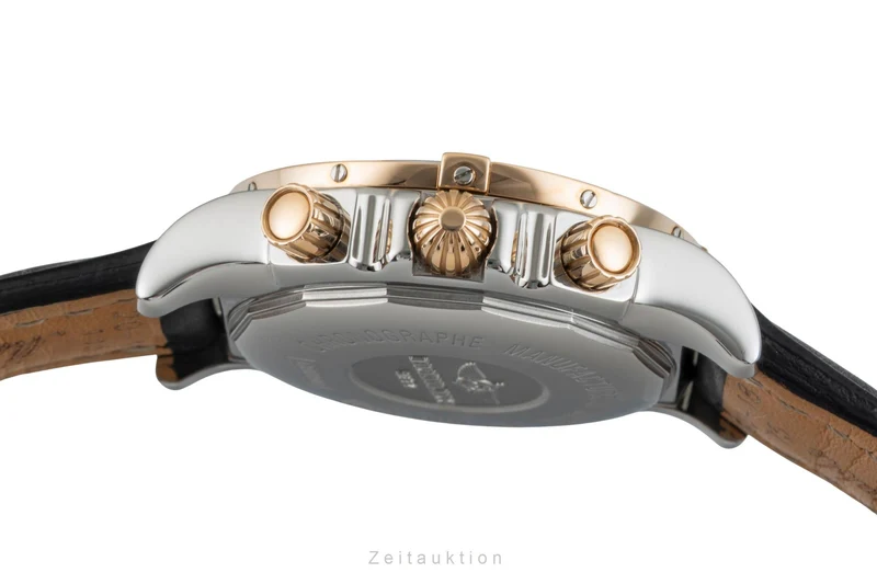 Breitling Chronomat 41 chronograph steel / gold automatic men's watch CB0140 [2602829]