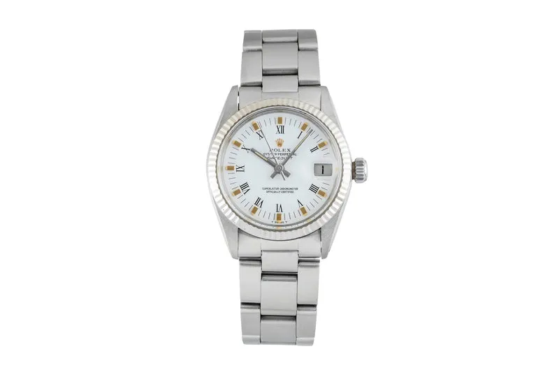 Rolex Datejust steel / white gold automatic women's watch 6827 Vintage [2602855]