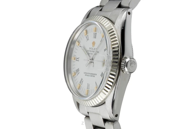 Rolex Datejust steel / white gold automatic women's watch 6827 Vintage [2602855]