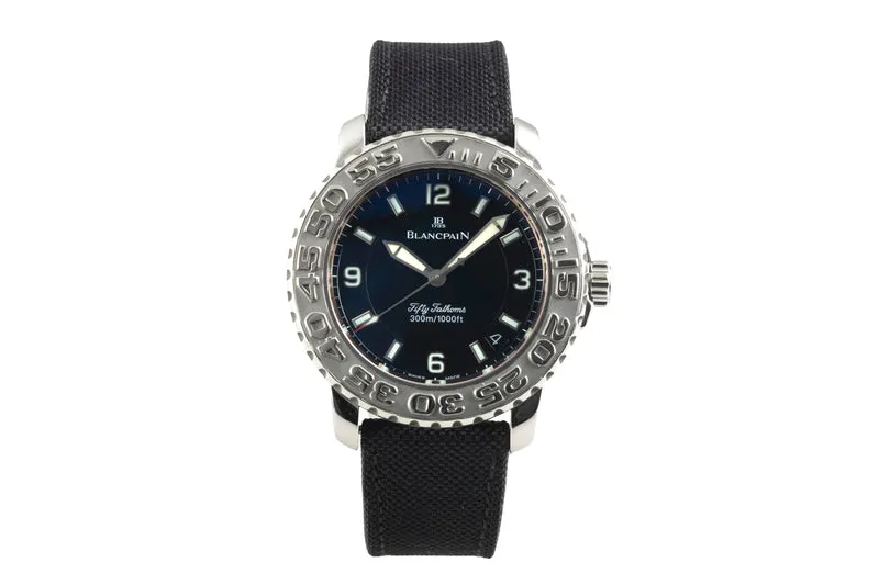 Blancpain Fifty Fathoms steel automatic men's watch 2200-1130 [2602917]