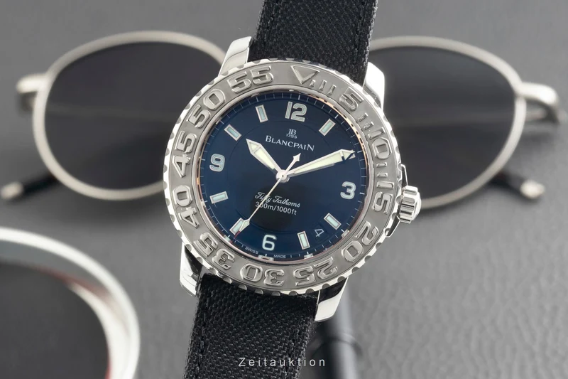 Blancpain Fifty Fathoms steel automatic men's watch 2200-1130 [2602917]