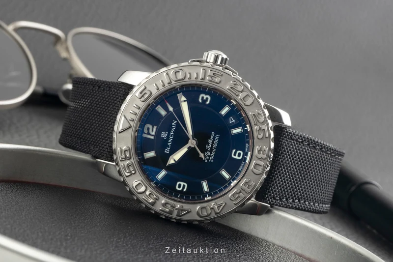 Blancpain Fifty Fathoms steel automatic men's watch 2200-1130 [2602917]