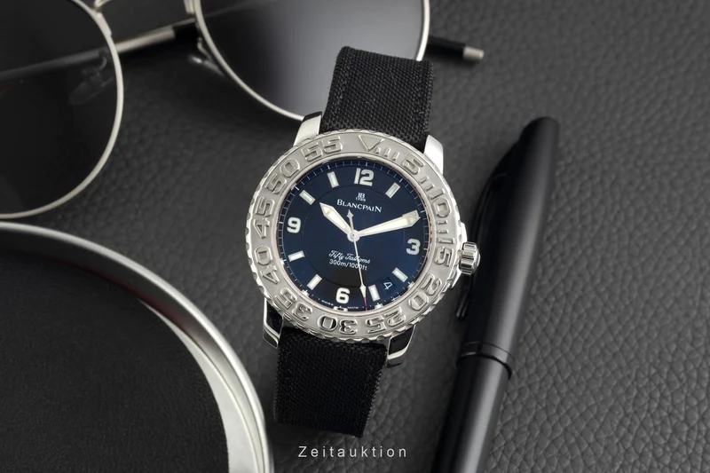 Blancpain Fifty Fathoms steel automatic men's watch 2200-1130 [2602917]