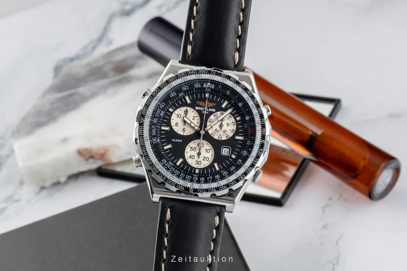 Breitling Jupiter Pilot chronograph steel quartz men's watch A59028 [2602324]