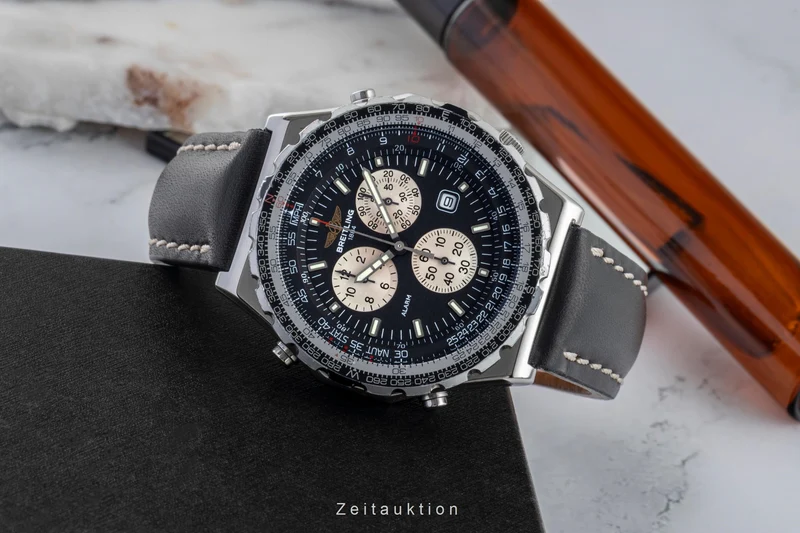 Breitling Jupiter Pilot chronograph steel quartz men's watch A59028 [2602324]