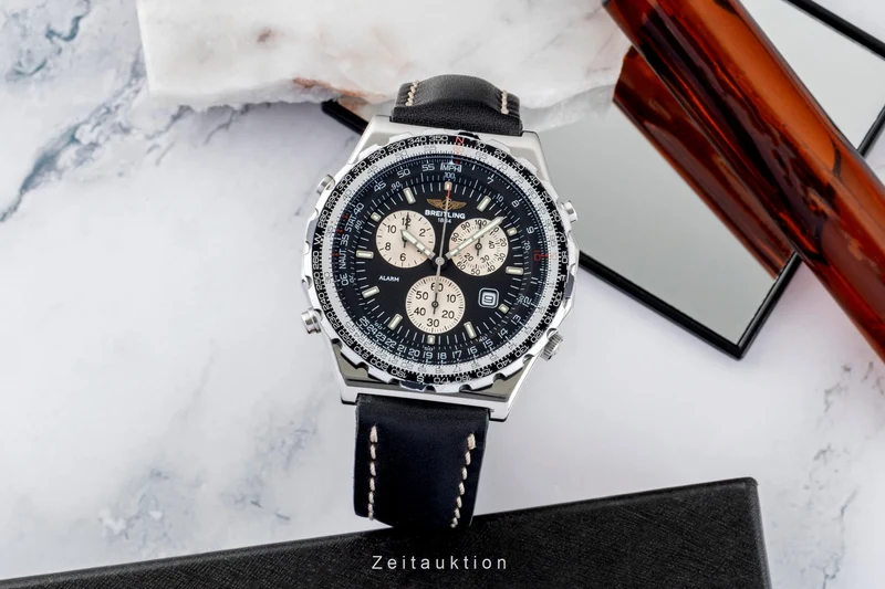 Breitling Jupiter Pilot chronograph steel quartz men's watch A59028 [2602324]