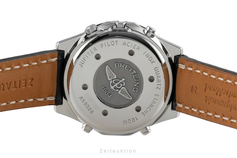 Breitling Jupiter Pilot chronograph steel quartz men's watch A59028 [2602324]