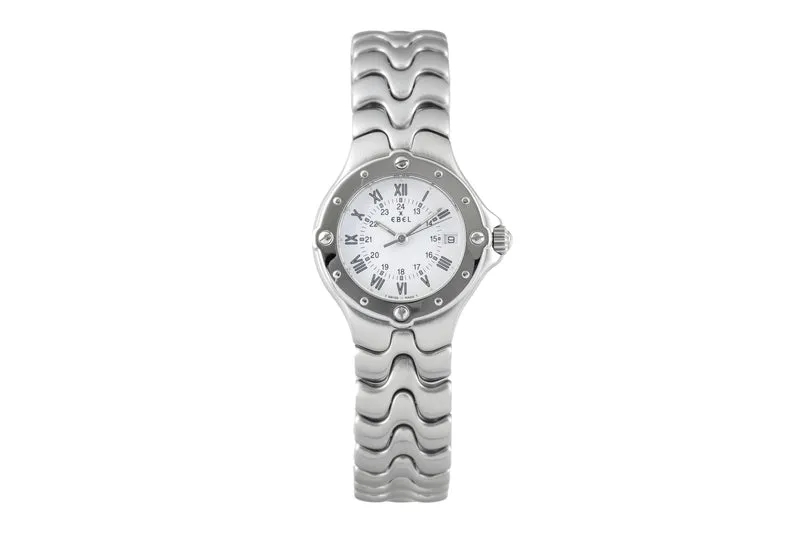 Ebel Sportwave steel quartz women's watch E9087621 [2603173]