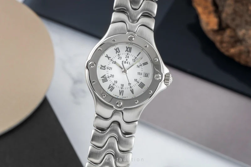 Ebel Sportwave steel quartz women's watch E9087621 [2603173]