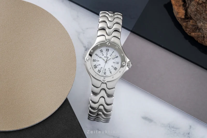Ebel Sportwave steel quartz women's watch E9087621 [2603173]