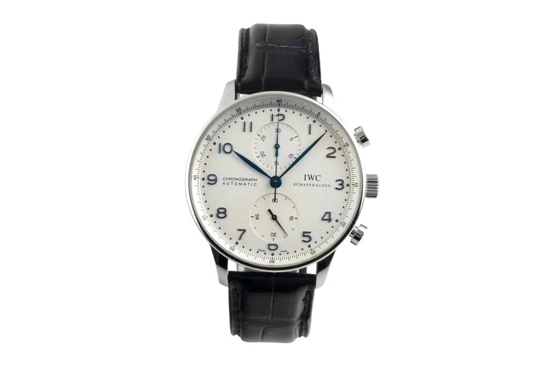IWC Portugieser chronograph steel automatic men's watch IW371417 [2603158]