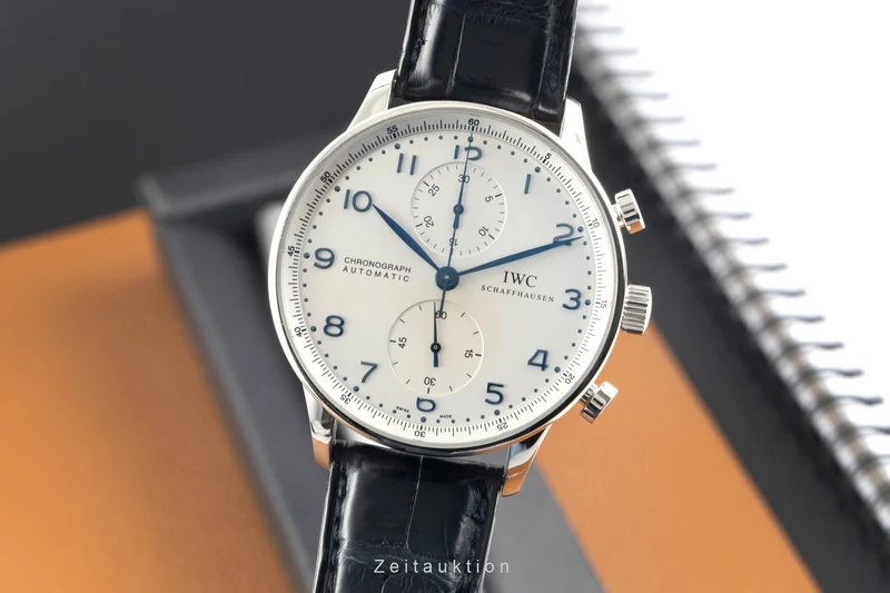 IWC Portugieser chronograph steel automatic men's watch IW371417 [2603158]
