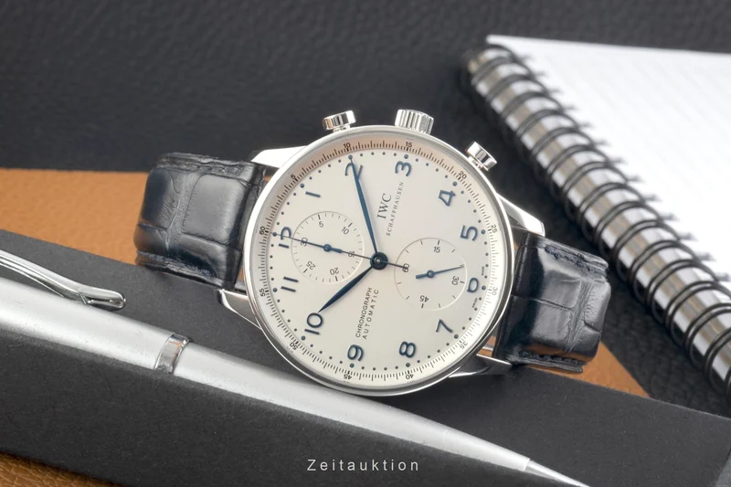 IWC Portugieser chronograph steel automatic men's watch IW371417 [2603158]