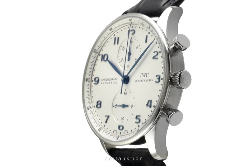 IWC Portugieser chronograph steel automatic men's watch IW371417 [2603158]