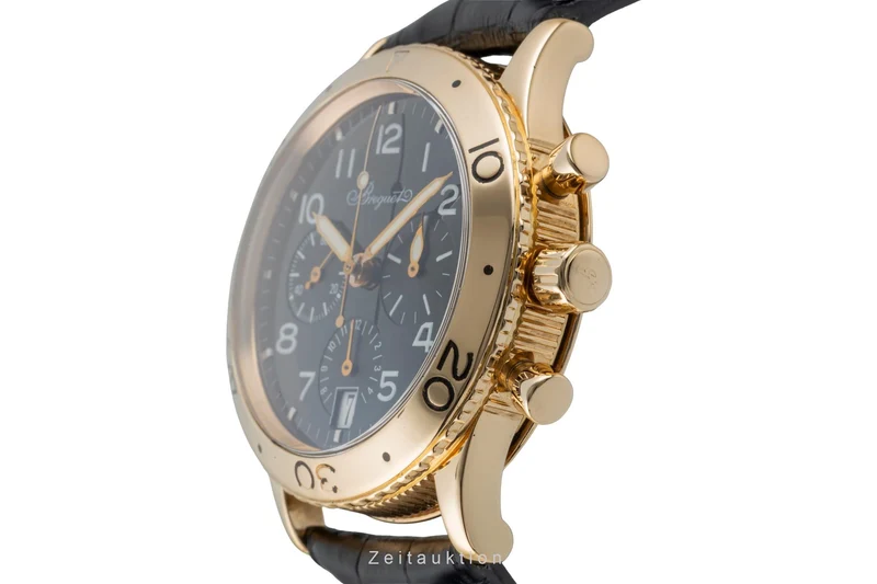Breguet Type XX chronograph 18 ct gold automatic men's watch 3820 [2602147]