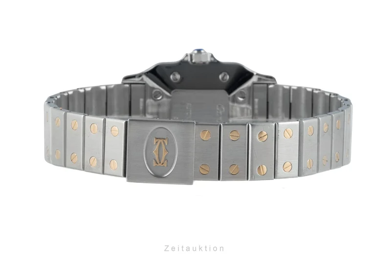 Cartier Santos steel / gold automatic men's watch 2961 [2602617]