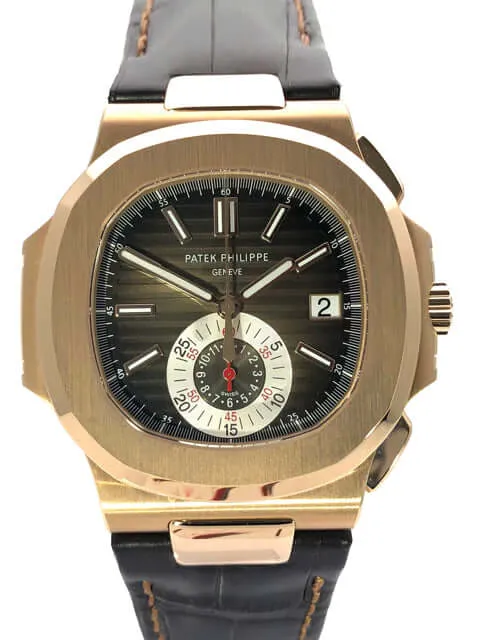 Patek Philippe Nautilus Rosegold 5980R-001 aus 2021 Deutsche Papiere