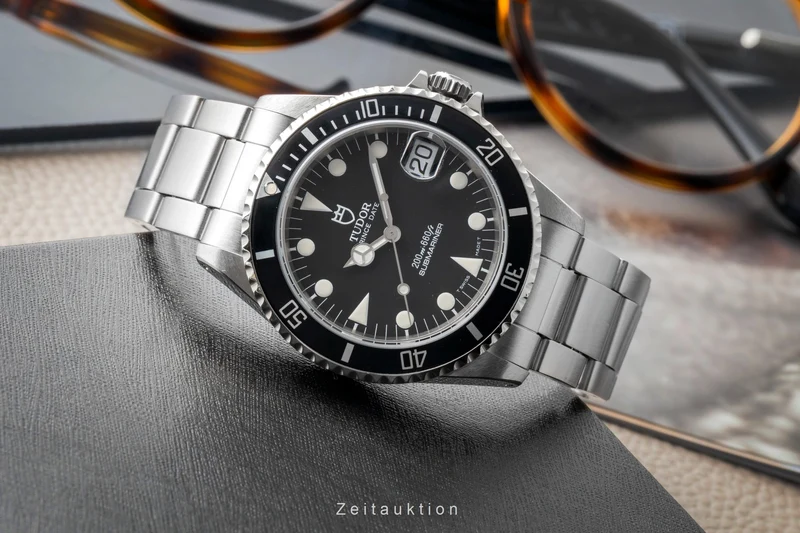 Tudor Submariner steel automatic men's watch 75190 [2603111]