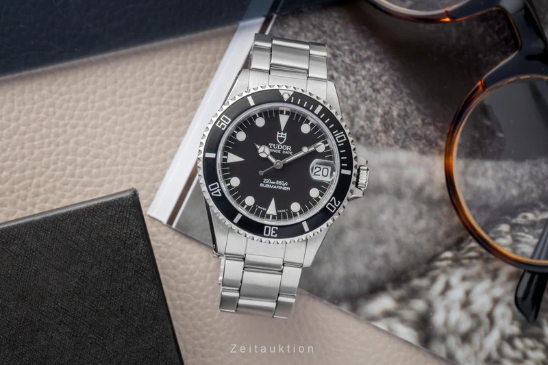 Tudor Submariner steel automatic men's watch 75190 [2603111]