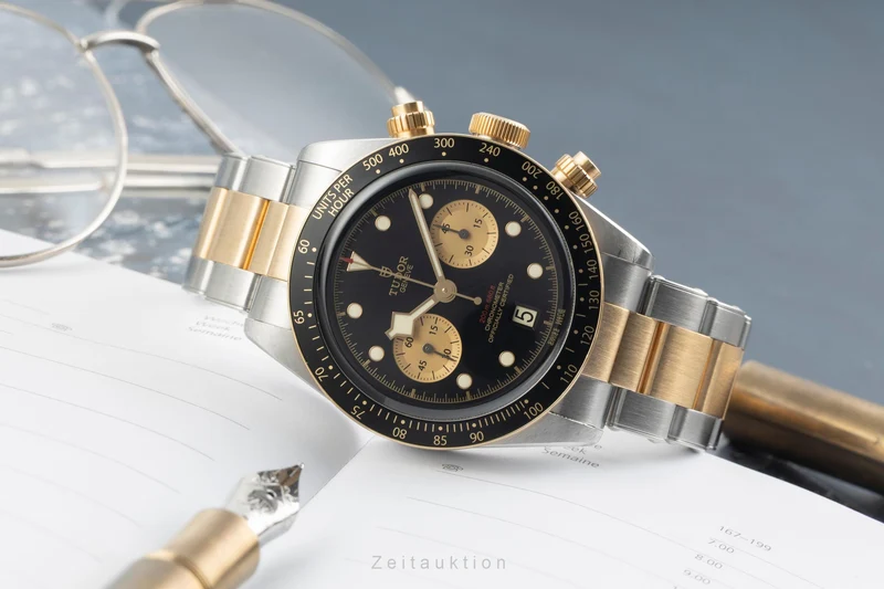 Tudor Black Bay steel / gold automatic men's watch M79363N-0001 LP: 9790EUR [2603108]