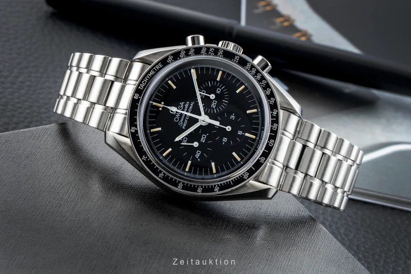 Omega Speedmaster Moonwatch chronograph steel manual winding men's watch 3590.50.00 LP: 7600EUR [2602995]