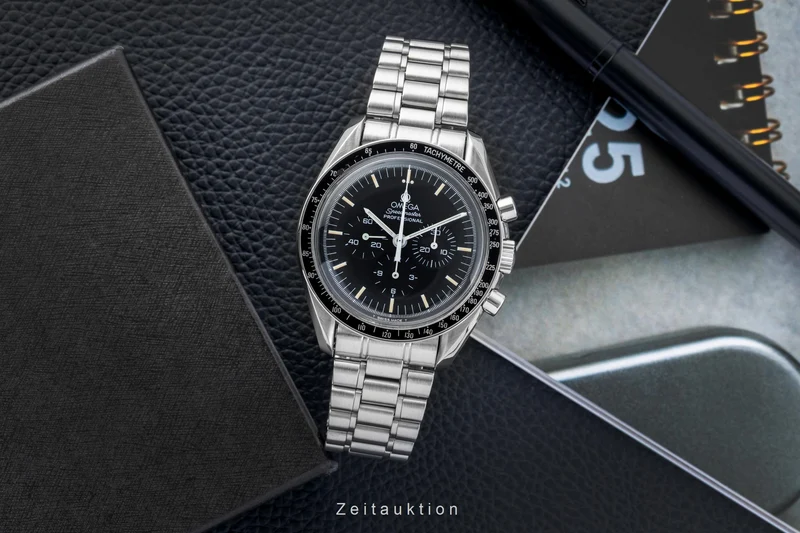 Omega Speedmaster Moonwatch chronograph steel manual winding men's watch 3590.50.00 LP: 7600EUR [2602995]