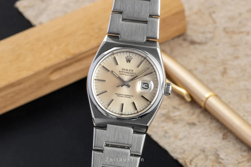 Rolex Oysterquartz steel quartz men's watch 17000 [2602830]