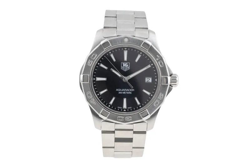 Tag Heuer Aquaracer steel quartz men's watch WAP1110 [2601881]