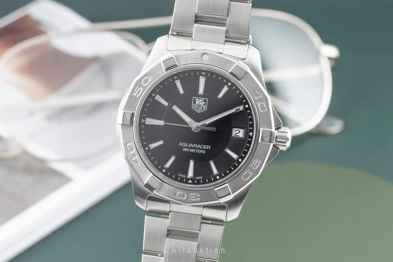 Tag Heuer Aquaracer steel quartz men's watch WAP1110 [2601881]