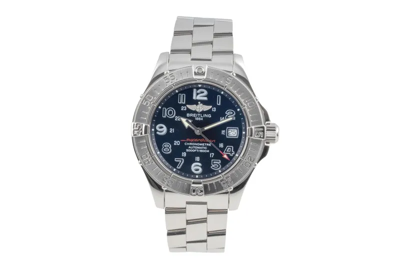 Breitling Superocean steel automatic men's watch A17360 [2602868]